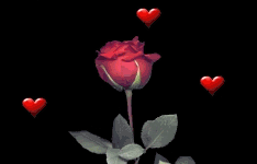 Gif animé amour rose